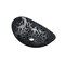 Novatto TARTARUGA Oval Glass Vessel Bathroom Sink Set, Matte Black NOHP-G012-8031MB - alternate 5